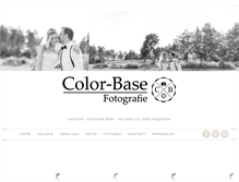 Tablet Screenshot of color-base.de